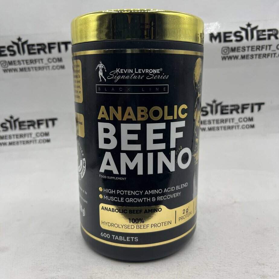 آنابولیک بیف آمینو کوین لورون 600 عددی Kevin Levrone ANABOLIC BEEF AMINO 6 آنابولیک بیف آمینو کوین لورون 600 عددی Kevin Levrone ANABOLIC BEEF AMINO