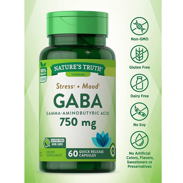 گابا نیچرز Nature's Truth GABA 2 گابا نیچرز بونتی Nature's Truth GABA