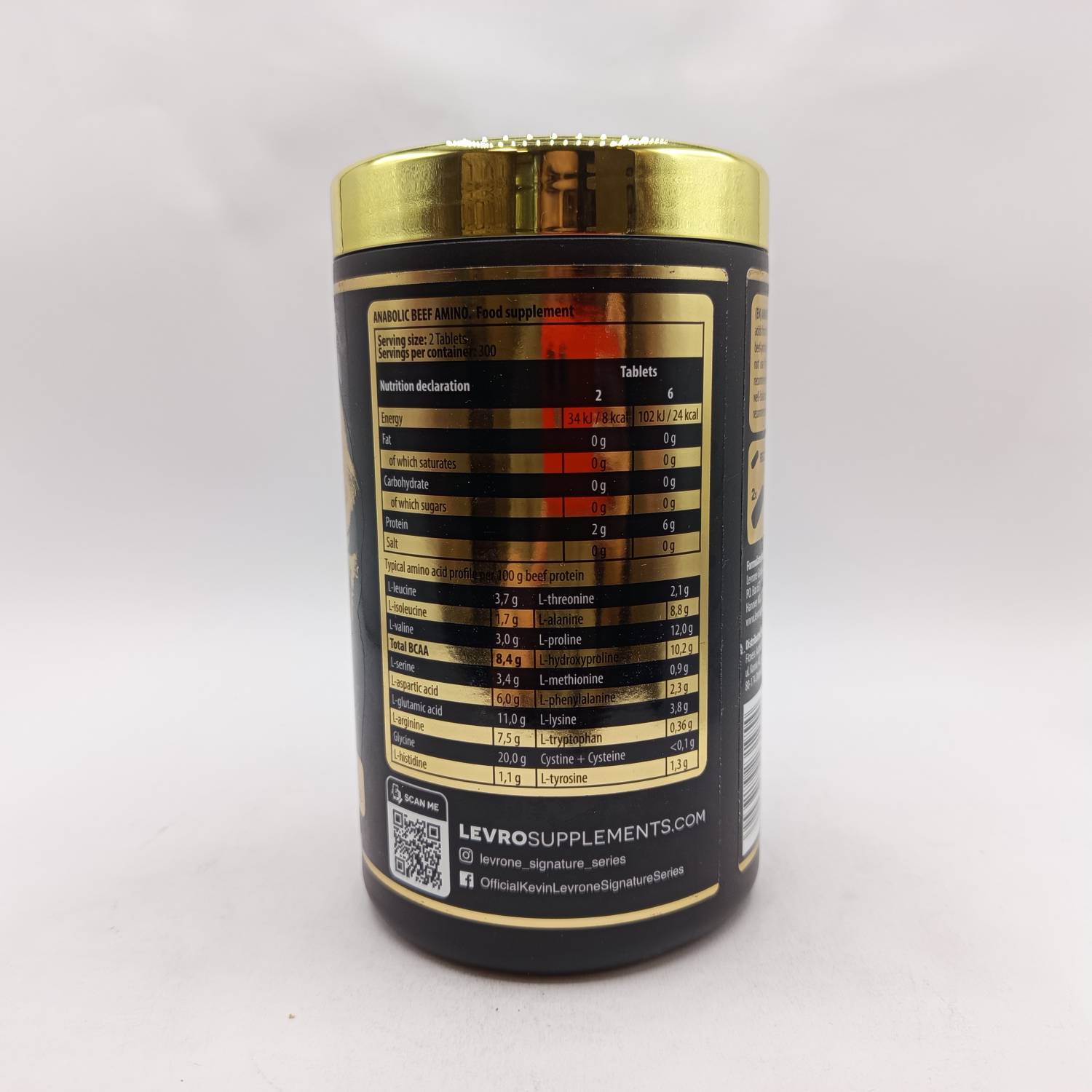 آنابولیک بیف آمینو کوین لورون 600 عددی Kevin Levrone ANABOLIC BEEF AMINO 3 آنابولیک بیف آمینو کوین لورون 600 عددی Kevin Levrone ANABOLIC BEEF AMINO