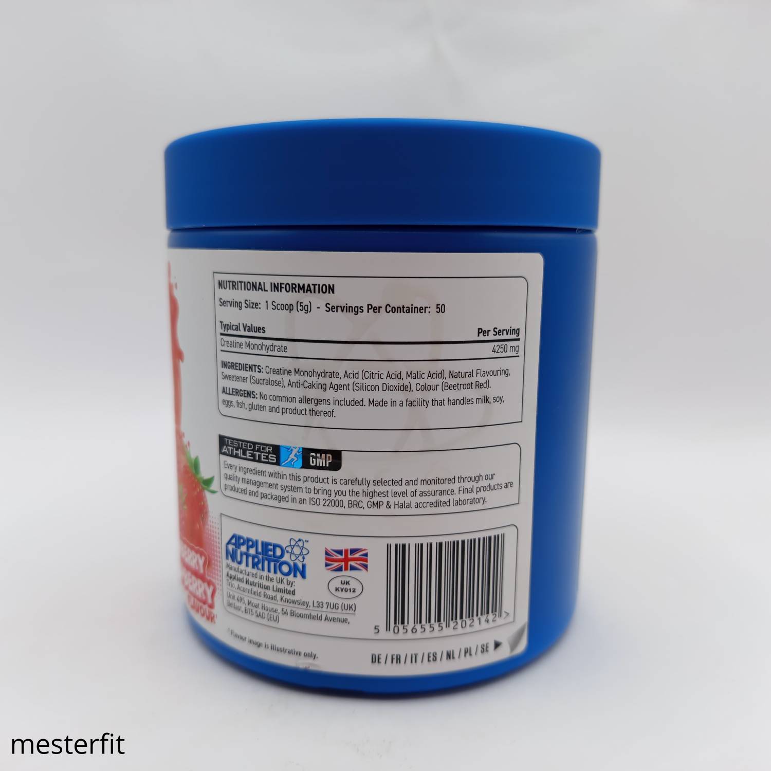 کراتین اپلاید طعم دار : مکمل کراتین مونوهیدرات Applied Nutrition میکرونیز شده 4 کراتین اپلاید طعم دار : مکمل کراتین مونوهیدرات Applied Nutrition میکرونیز شده