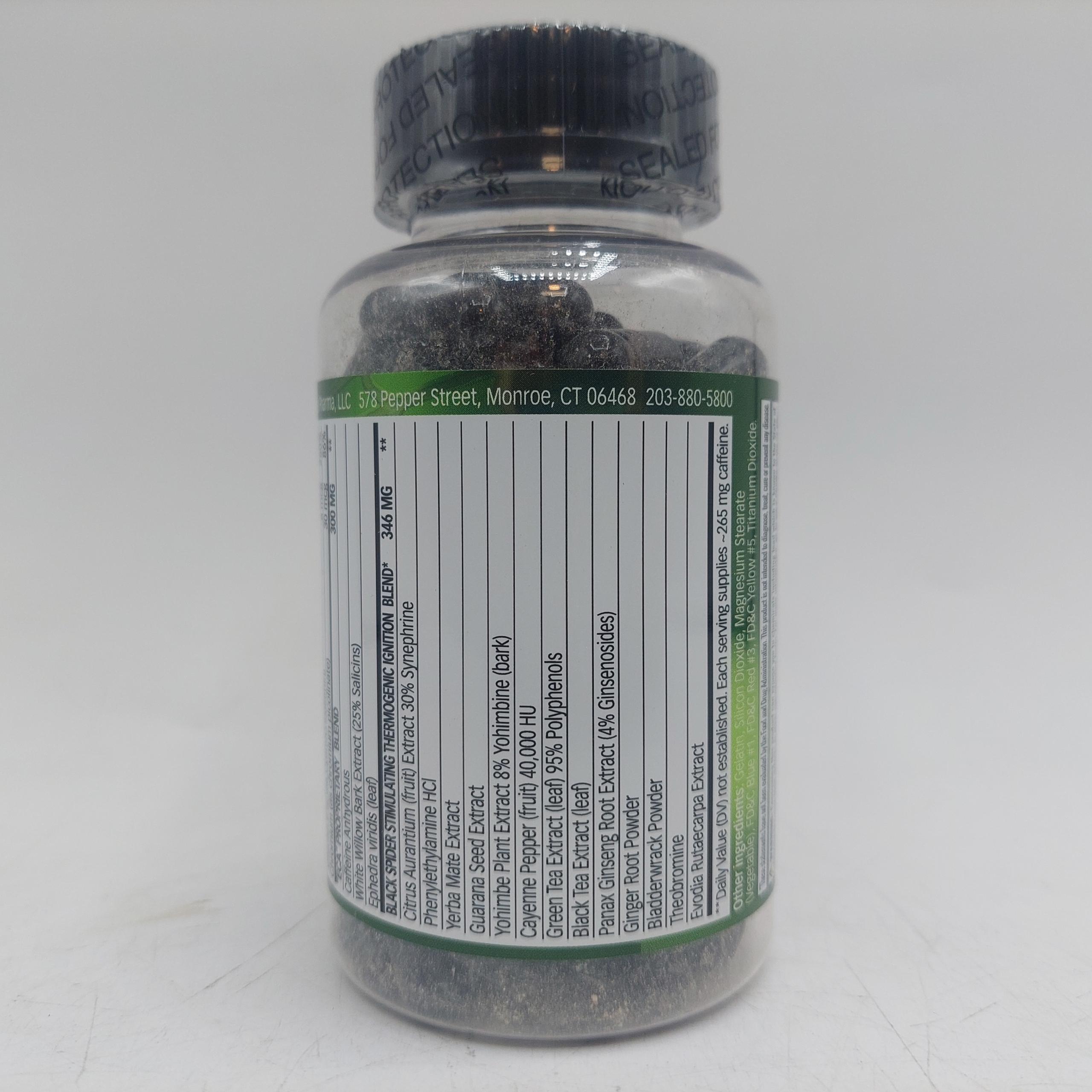 کپسول چربی سوز بلک اسپایدر 25 کلوما فارما Cloma Pharma Black Spider 4 کپسول چربی سوز بلک اسپایدر 25 کلوما فارما Cloma Pharma Black Spider - Image 4