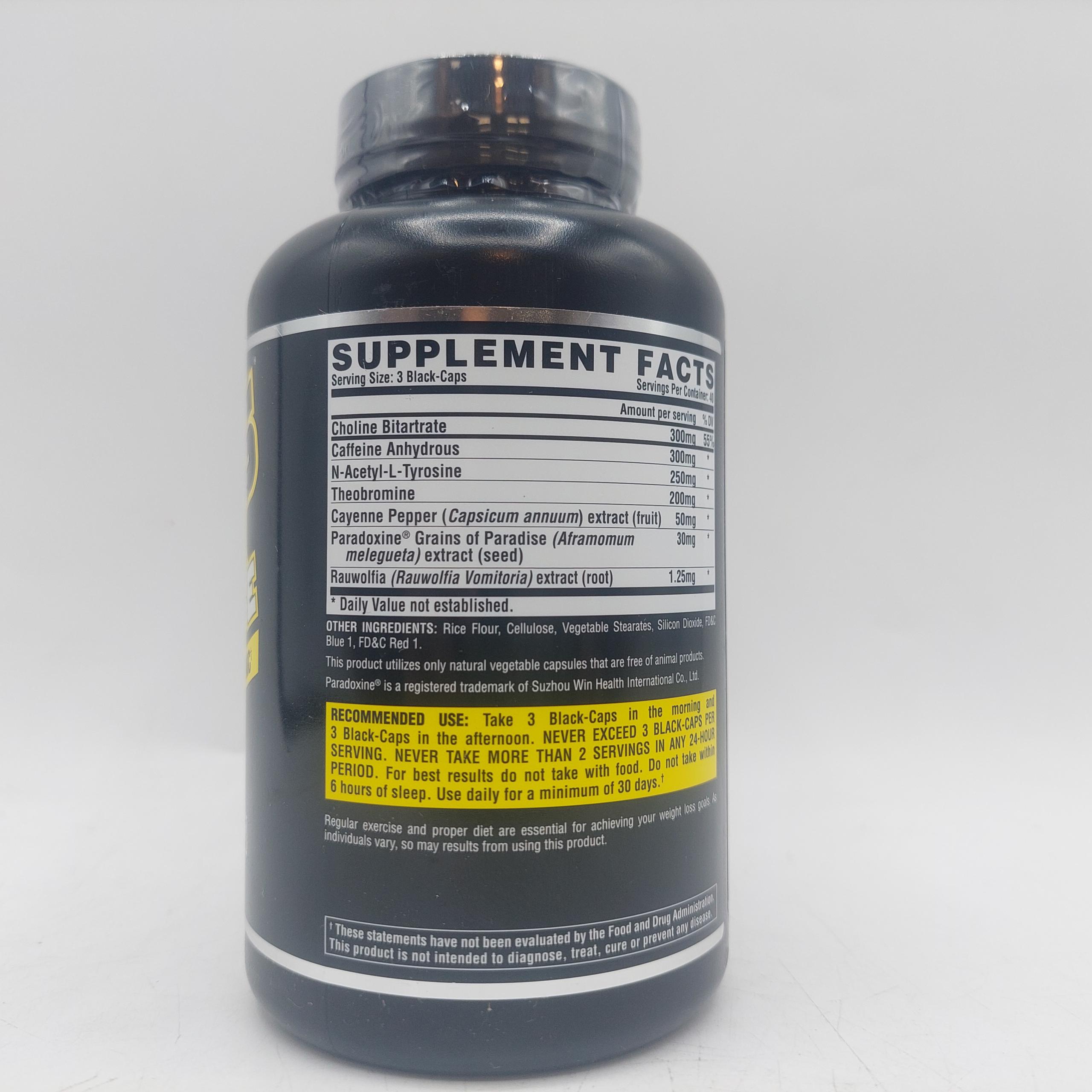 لیپو 6 بلک اینتنس ناترکس 60 عددی LIPO-6 BLACK INTENSE Ultra Concentrate 5 لیپو 6 بلک اینتنس ناترکس 60 عددی LIPO-6 BLACK INTENSE Ultra Concentrate - Image 5