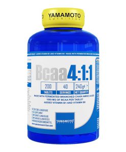 بی سی ای ای 4:1:1 یاماموتو 200 قرص Yamamoto BCAA 4:1:1