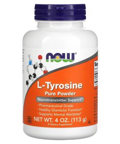 پیور پودر ال تیروزین ناو Now L-Tyrosine Pure Powder