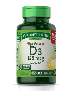 ویتامین دی نیچرز تریث  Nature's Truth Vitamin D3 5000