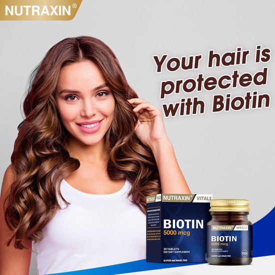 بیوتین نوتراکسین Nutraxin Biotine 2 بیوتین نوتراکسین Nutraxin Biotine
