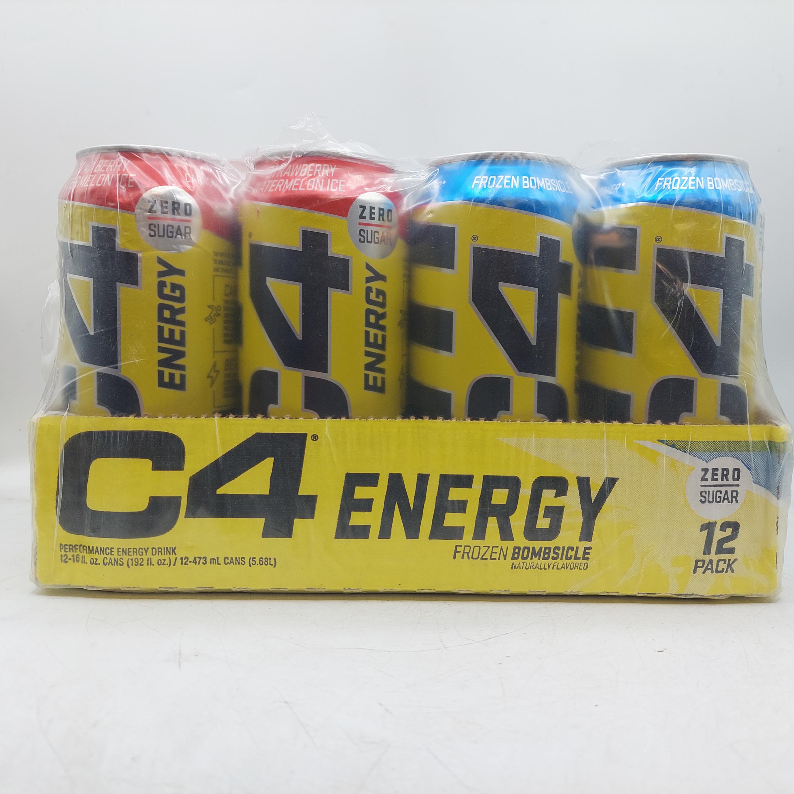 نوشیدنی انرژی زا و گازدار Frozen Bombsicle C4 Energy 2 نوشیدنی انرژی زا و گازدار Frozen Bombsicle C4 Energy - Image 2