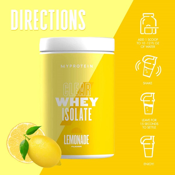 کلیر وی ایزوله مای پروتئین MYPROTEIN Clear Whey Isolate 3 کلیر وی ایزوله مای پروتئین MYPROTEIN Clear Whey Isolate