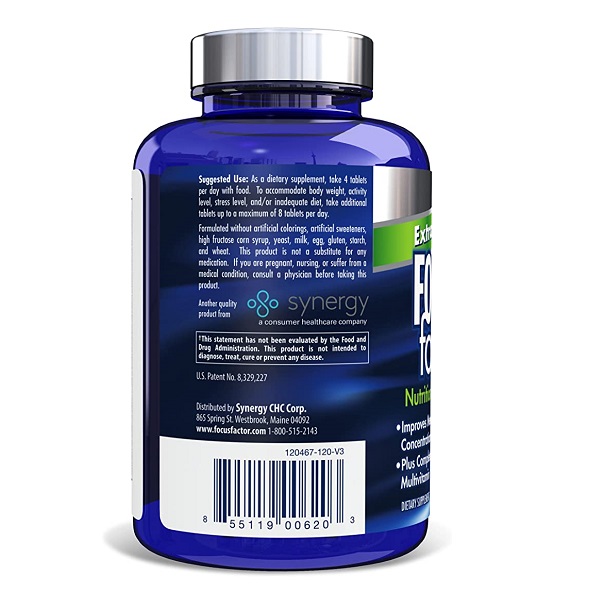 افزایش دهنده تمرکز فوکوس فاکتور Focus Factor Adults Extra Strength 3 افزایش دهنده تمرکز فوکوس فاکتور Focus Factor Adults Extra Strength