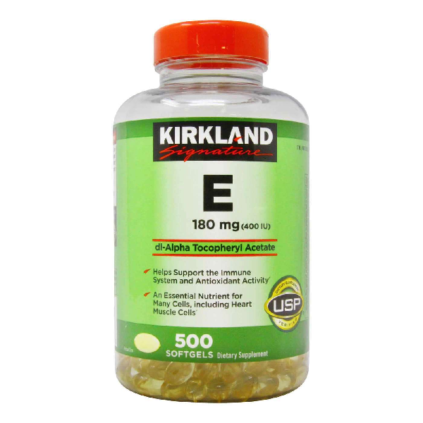 ویتامین ای کرکلند Kirkland Signature Vitamin E 1 ویتامین ای کرکلند Kirkland Signature Vitamin E