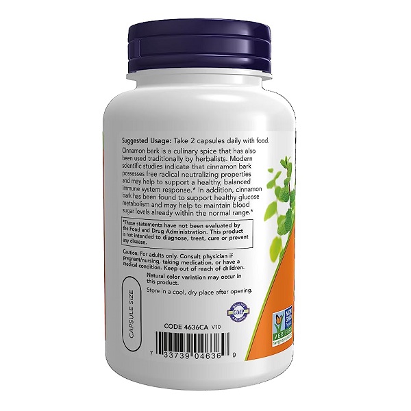 عصاره پوست درخت دارچین ناو NOW Cinnamon Bark 3 عصاره پوست درخت دارچین ناو NOW Cinnamon Bark