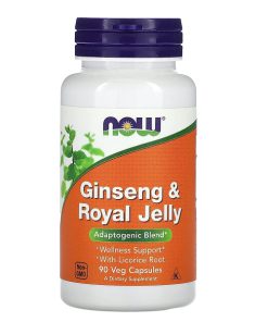جینسینگ و رویال ژل ناو NOW Ginseng & Royal Jelly