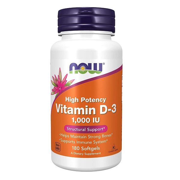 ویتامین دی 3 ناو NOW Vitamin D-3 1000 IU 1 ویتامین دی 3 ناو NOW Vitamin D-3 1000 IU