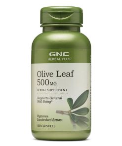 عصاره برگ زیتون جی ان سی GNC  Olive Leaf 500 mg