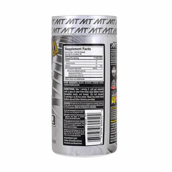 پلاتینیوم پیور سی ال ای ماسل تک Muscletech Platinum Pure CLA 2 پلاتینیوم پیور سی ال ای ماسل تک Muscletech Platinum Pure CLA