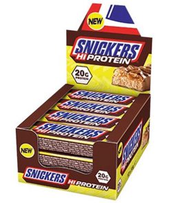 پروتئین بار های اسنیکرز  Snickers Hi Protein Bar با 22 درصد پروتئین