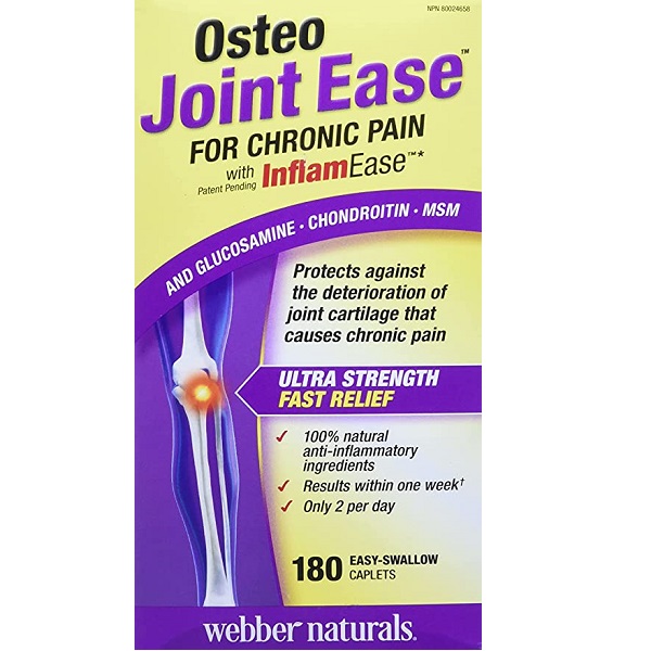 اوستئو جوینت ایس وبر نچرالز Webber Naturals Osteo Joint Ease 5 اوستئو جوینت ایس وبر نچرالز Webber Naturals Osteo Joint Ease
