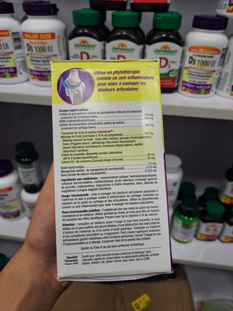 اوستئو جوینت ایس وبر نچرالز Webber Naturals Osteo Joint Ease 10 اوستئو جوینت ایس وبر نچرالز Webber Naturals Osteo Joint Ease