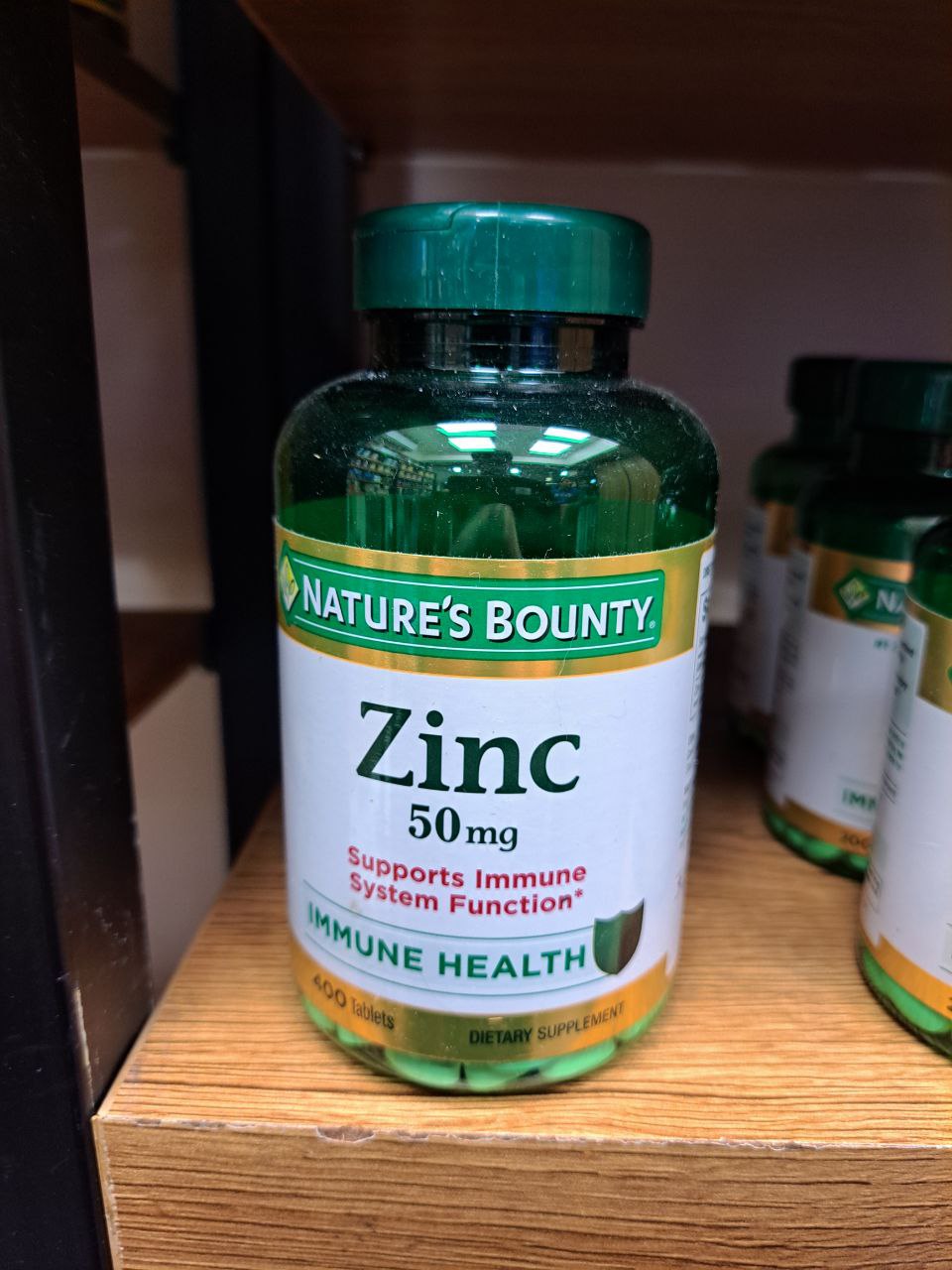قرص زینک نیچرز بونتی Nature’s Bounty Zinc 5 زینک نیچرز بونتی Nature’s Bounty Zinc