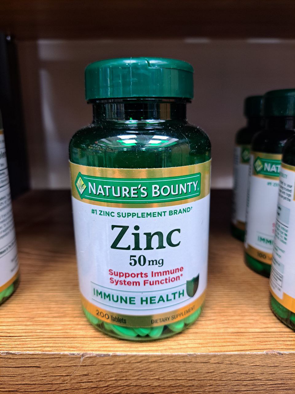 قرص زینک نیچرز بونتی Nature’s Bounty Zinc 7 زینک نیچرز بونتی Nature’s Bounty Zinc