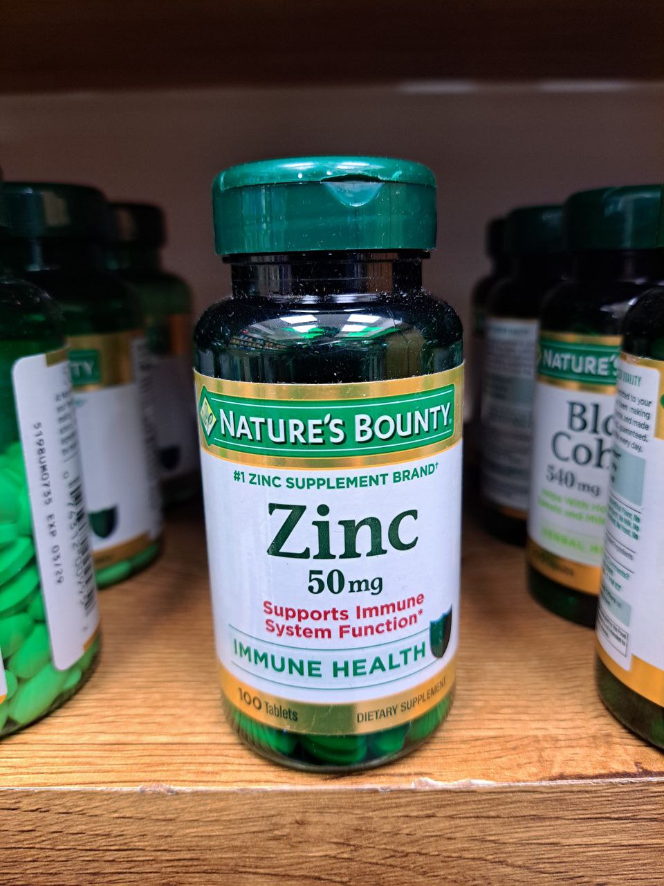 قرص زینک نیچرز بونتی Nature’s Bounty Zinc 9 زینک نیچرز بونتی Nature’s Bounty Zinc