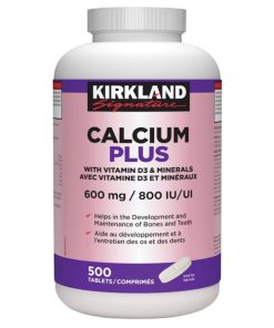کلسیم پلاس کرکلند  KIRKLAND SIGNATURE CALCIUM PLUS