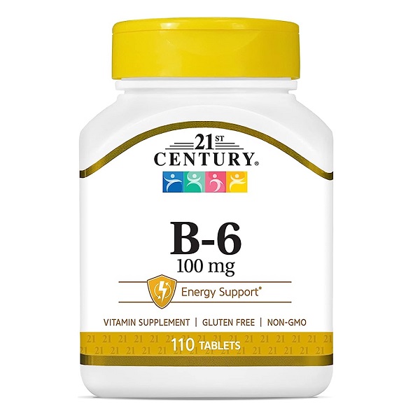 ویتامین ب 6 سنتری 21ST CENTURY VITAMIN B6 1 ویتامین ب 6 سنتری 21ST CENTURY VITAMIN B6