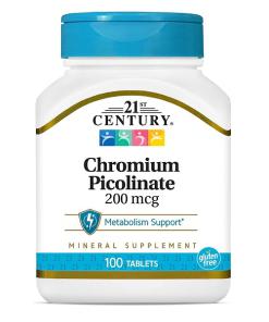 کروم پیکولینات سنتری 21st Century Chromium Picolinate