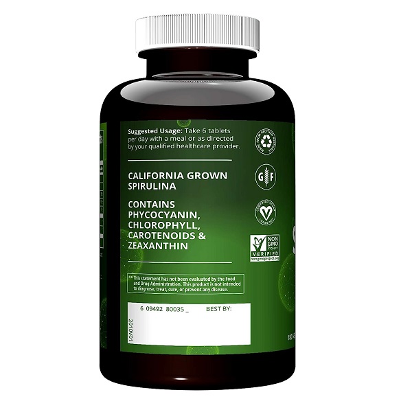 اسپیرولینا ام آر ام MRM Nutrition Spirulina 2 اسپیرولینا ام آر ام MRM Nutrition Spirulina