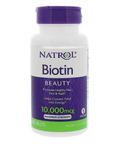 بیوتین ناترول 100 عددی Natrol Biotin 10000 mcg