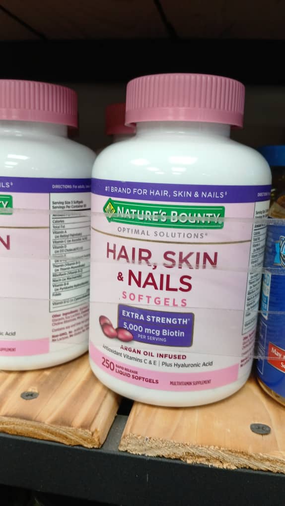 تقویت کننده پوست و مو و ناخن نیچرز بونتی 120 و 250 عددی 9 تقویت کننده پوست و مو و ناخن نیچرز بونتی 120 و 250 عددی