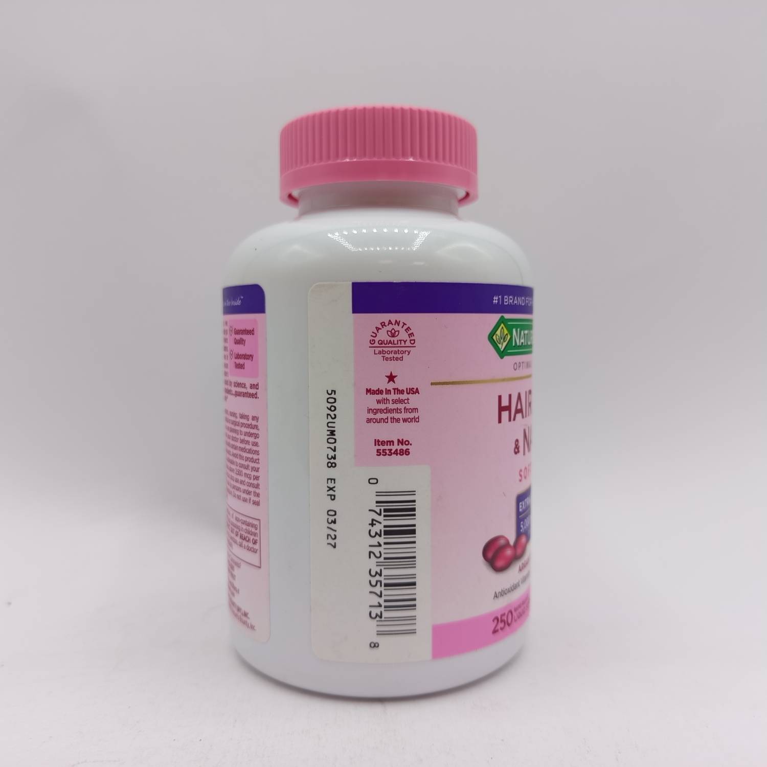 تقویت کننده پوست و مو و ناخن نیچرز بونتی 120 و 250 عددی 4 تقویت کننده پوست و مو و ناخن نیچرز بونتی 120 و 250 عددی