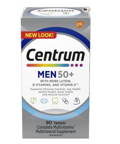 مولتی ویتامین من فیفتی پلاس Centrum Men 50+