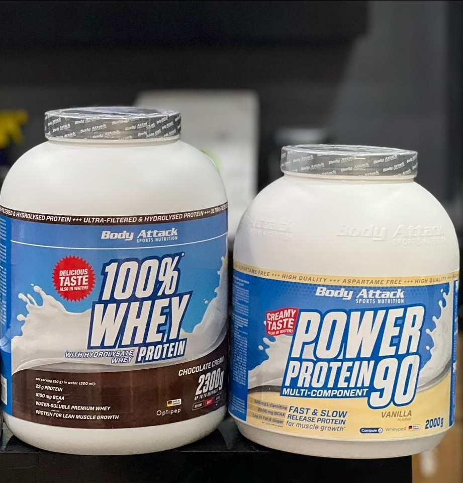 پروتئین وی 90 بادی اتک BODY ATTACK POWER PROTEIN 90 3 پروتئین وی 90 بادی اتک BODY ATTACK POWER PROTEIN 90 - Image 3