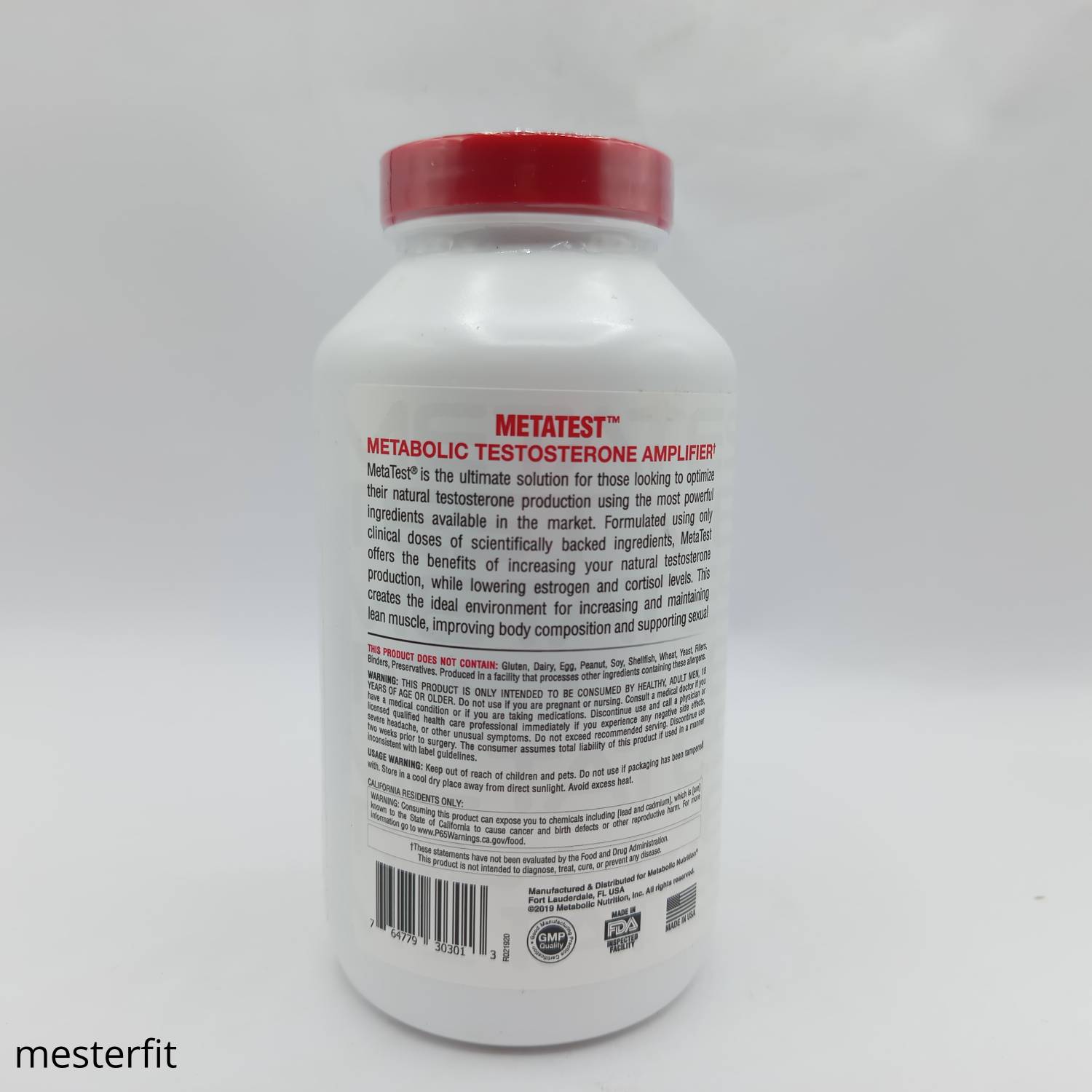 متا تست پاراهورمون متابولیک METABOLIC METATEST 3 متا تست پاراهورمون متابولیک METABOLIC METATEST