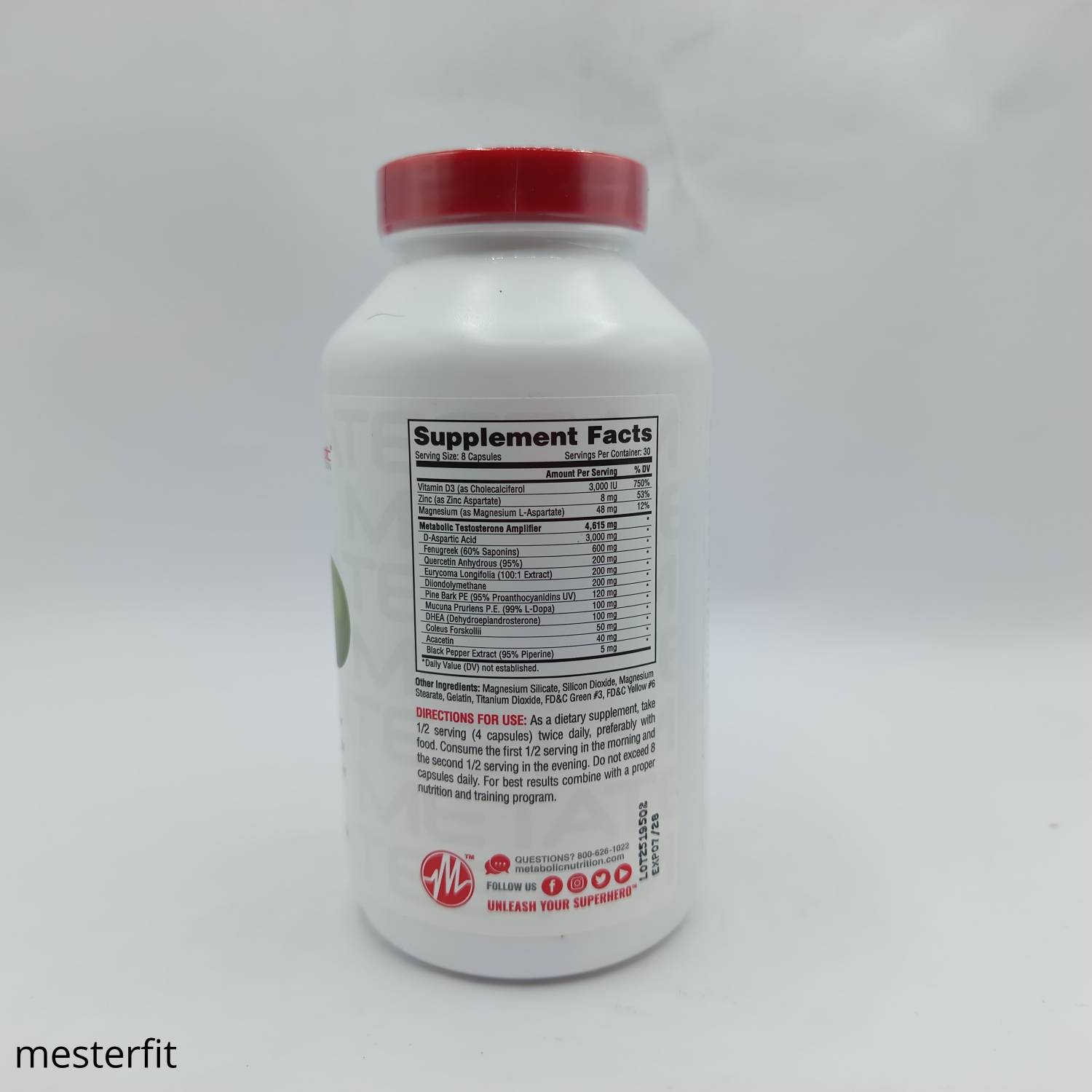 متا تست پاراهورمون متابولیک METABOLIC METATEST 4 متا تست پاراهورمون متابولیک METABOLIC METATEST