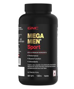مولتی ویتامین مگا من اسپورت جی ان سی 120 عدد GNC Mega Men Sport 