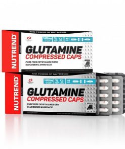گلوتامین ناترند 120 کپسول Nutrend Glutamine Compressed caps