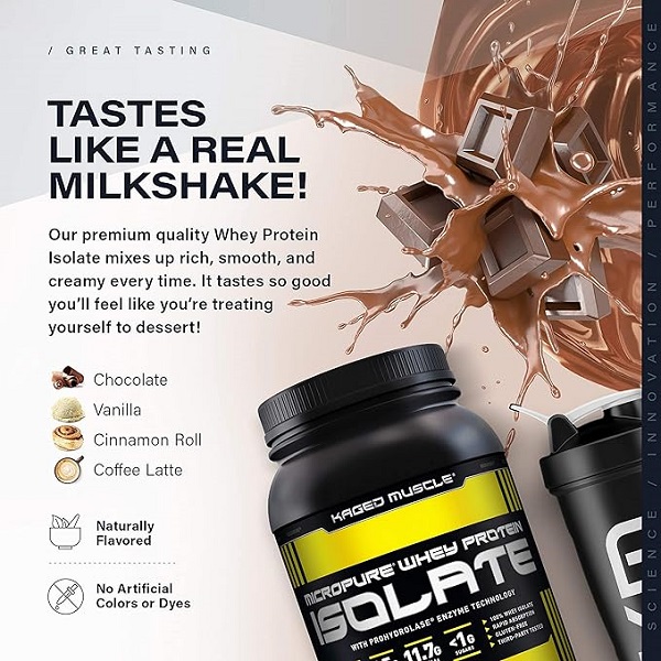 پروتئین وی ایزوله کیجد Kaged Whey Protein Isolate 4 پروتئین وی ایزوله کیجد Kaged Whey Protein Isolate