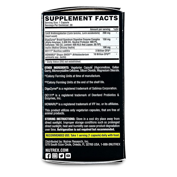 لیپو سیکس بلک پروبیوتیک ناترکس Lipo 6 Black Probiotic 4 لیپو سیکس بلک پروبیوتیک ناترکس Lipo 6 Black Probiotic