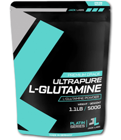 گلوتامین اولترا پیور جک لبز Ultra Pure L-Glutamine Jack Labs