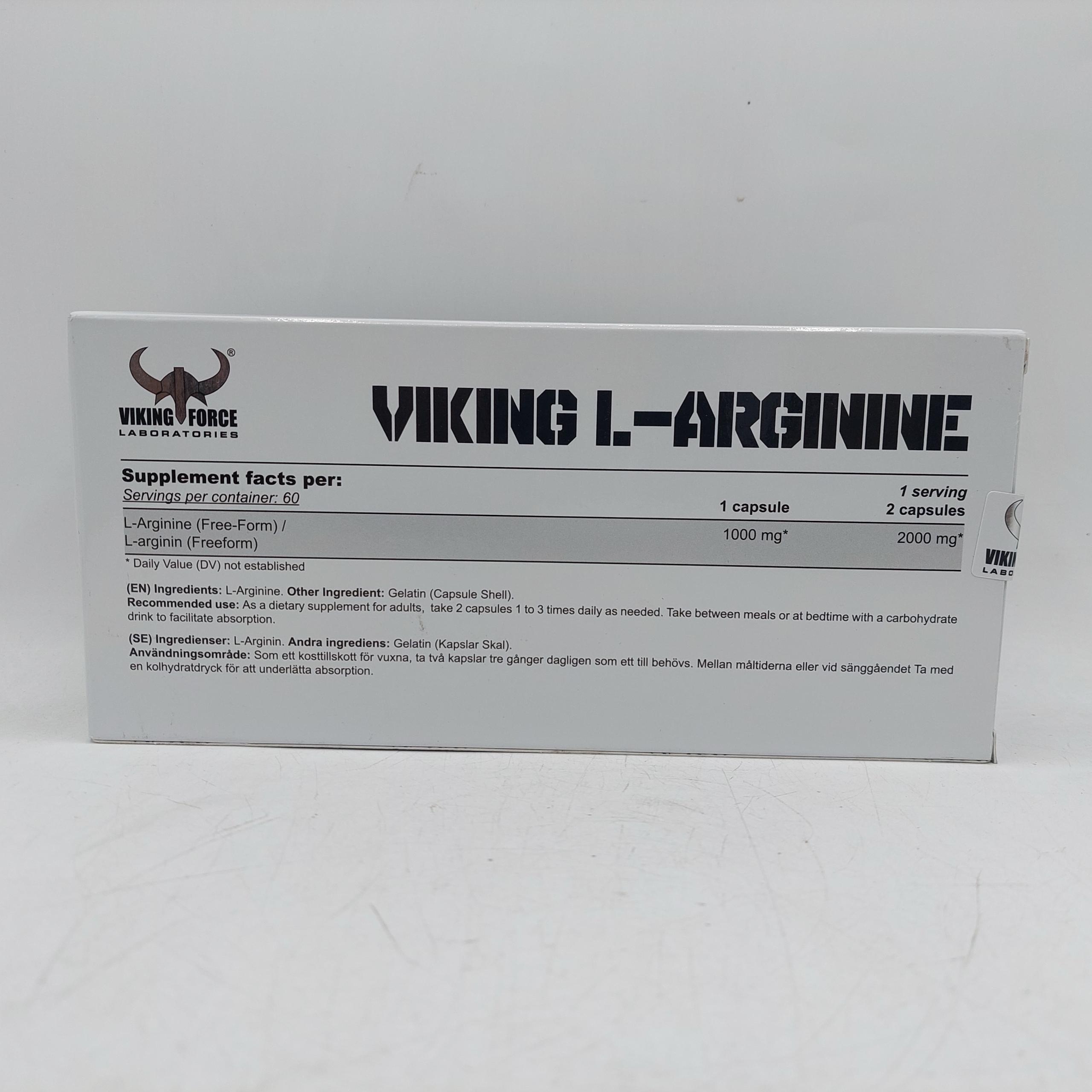 کپسول آرژنین وایکینگ فورس Viking Force L-Arginine 6 کپسول آرژنین وایکینگ فورس Viking Force L-Arginine - Image 6
