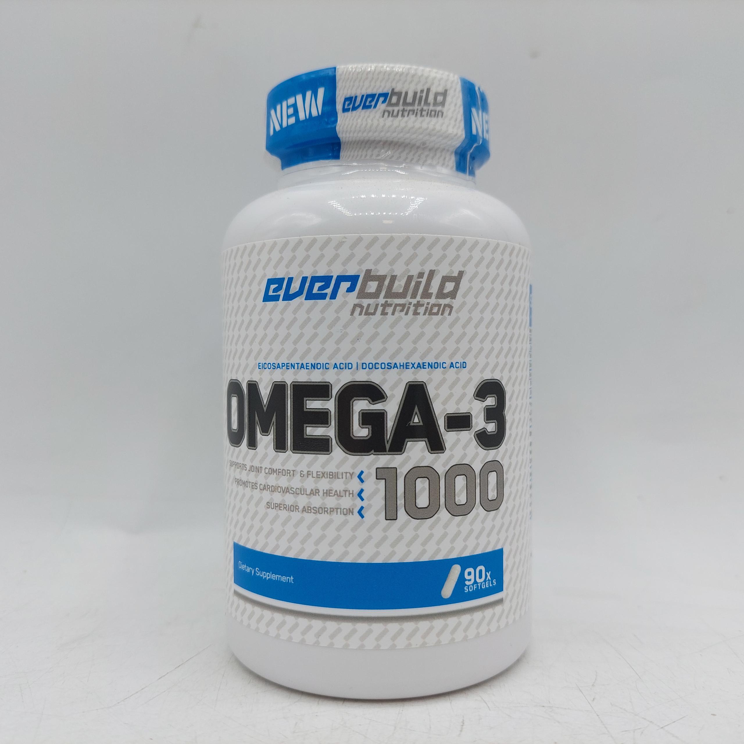 امگا 3 اوربیلد نوتریشن 1000 تعداد 90 تایی Everbuild Nutrition Omega-3 1000 5 امگا 3 اوربیلد نوتریشن 1000 تعداد 90 تایی Everbuild Nutrition Omega-3 1000 - Image 5