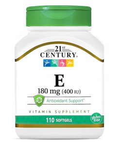 ویتامین ای سنتری 21st Century Vitamin E 180 mg 400 IU