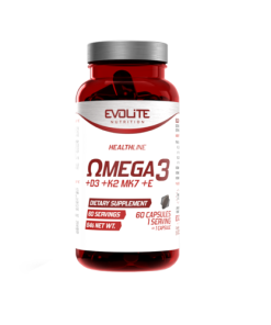 امگا 3 و مولتی ویتامین ایوولایت EVOLITE Omega 3 + D3 + K2 MK7 + E