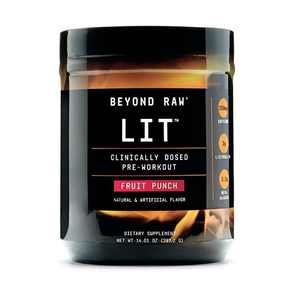 پری ورک اوت لایت جی ان سی GNC BEYOND RAW LIT Pre-Workout 1 پری ورک اوت لایت جی ان سی GNC BEYOND RAW LIT Pre-Workout
