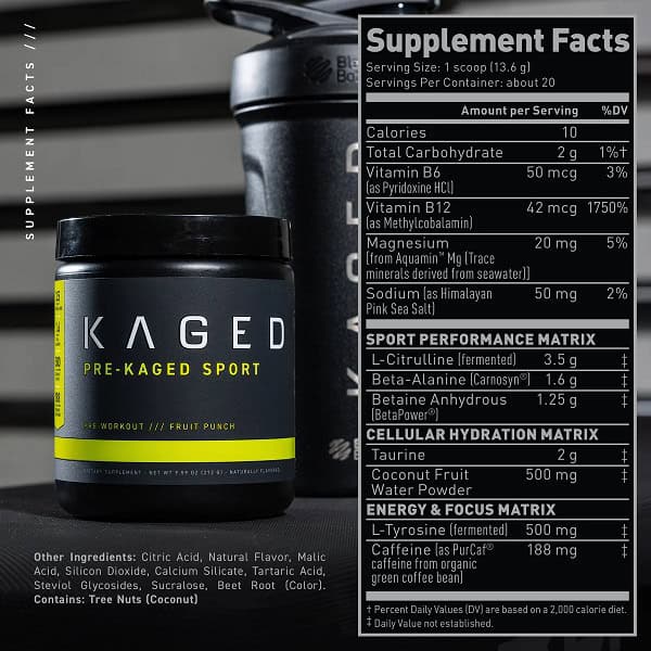پری ورک اوت پری کیجد اسپرت KAGED Pre-Kaged Sport 2 پری ورک اوت پری کیجد اسپرت KAGED Pre-Kaged Sport