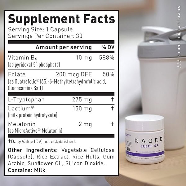 تقویت کننده خواب اسلیپ اس آر کیجد Kaged Sleep SR 2 تقویت کننده خواب اسلیپ اس آر کیجد Kaged Sleep SR