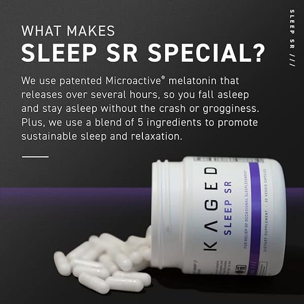 تقویت کننده خواب اسلیپ اس آر کیجد Kaged Sleep SR 3 تقویت کننده خواب اسلیپ اس آر کیجد Kaged Sleep SR