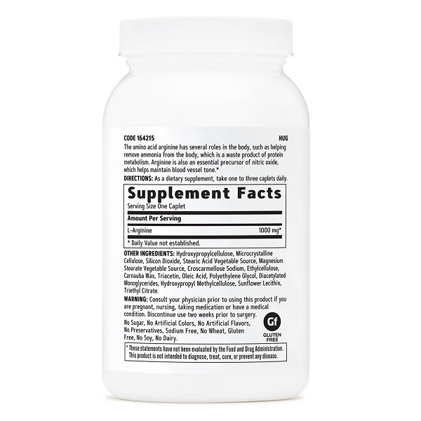 ال آرژنین جی ان سی GNC L-Arginine 1000mg 3 ال آرژنین جی ان سی GNC L-Arginine 1000mg